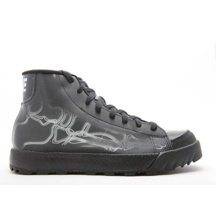 ナイキ Nike 【 Blazer Mid Acg Prem Qk \u0027X-Ray Pack\u0027 Men Black/Metallic Silver-Black 】 ブレイザー ミッド メンズ 黒いこと 黒いこと