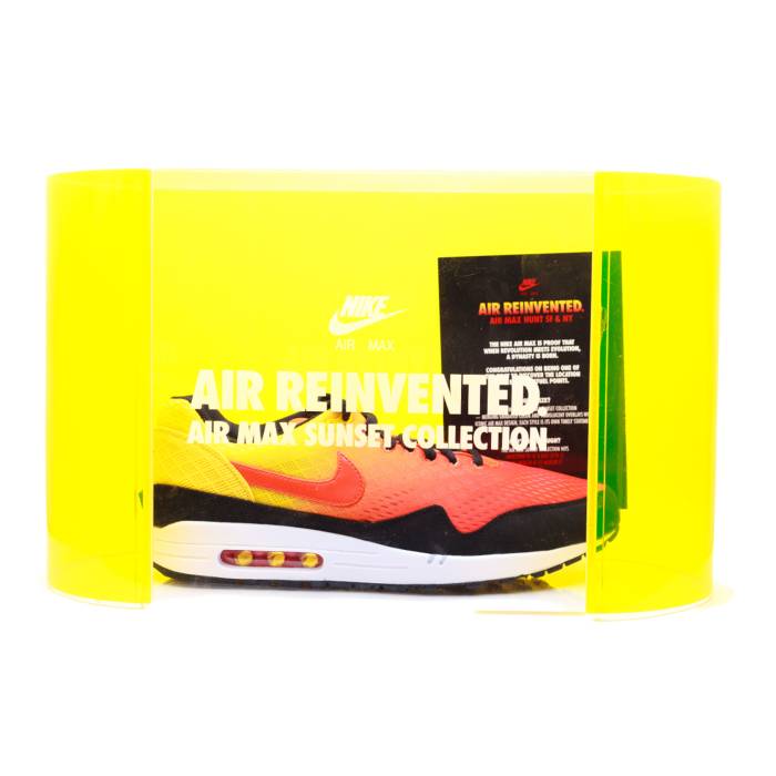 ナイキ Nike 【 Air Max 1 Em \u0027Sunset\u0027 Men Team Orange/Team Orange/Trace Yellow/Black 】 マックス メンズ Team 野球クラブ orange 橙・オレンジ色 yellow 黄味がかった・黄色 黒いこと 黒いこと