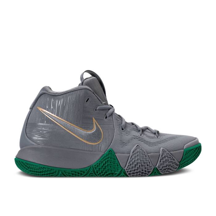 ナイキ Nike 【 Kyrie 4 Ep \u0027City Guardians\u0027 Men Silver/Metallic Gold-Light Gum Brown 】 Kyrie カイリー メンズ Silver しろがね色・しろがね色 赤銅色 赤銅色