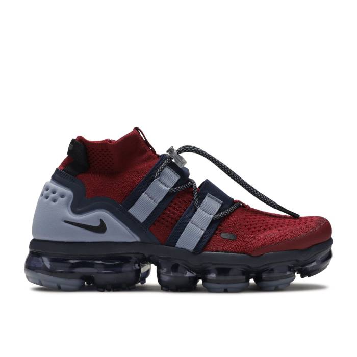 ナイキ Nike 【 Vapormax Utility \u0027Patriots\u0027 Men Team Red/Black/Obsidian/Ashen Slate 】 メンズ Team 野球クラブ Red 赤・赤いこと 黒いこと 黒いこと
