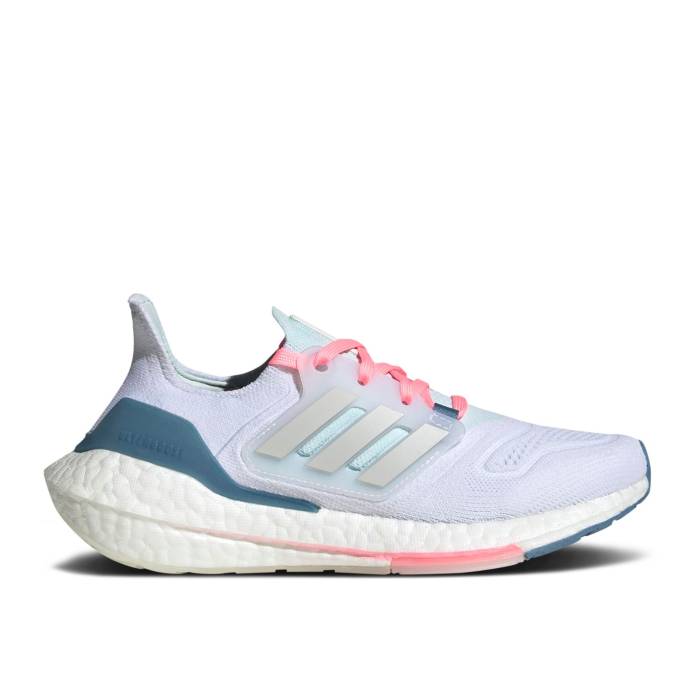 アディダス Adidas 【 Ultraboost 22 J \u0027White Almost Blue\u0027 Youth Cloud White/Grey One/Almost Blue 】 お坊っちゃん キッズ 白いこと 白いこと 薄墨色 薄墨色 青碧 青碧