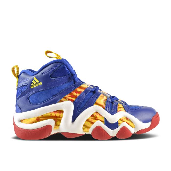 アディダス Adidas 【 Crazy 8 \u0027Jrue Holiday\u0027 Pe Men Blue Solid/Vivid Yellow/Light Scarlet 】 クレイジー メンズ 青み 青色 益荒男 yellow 黄味がかった・黄色