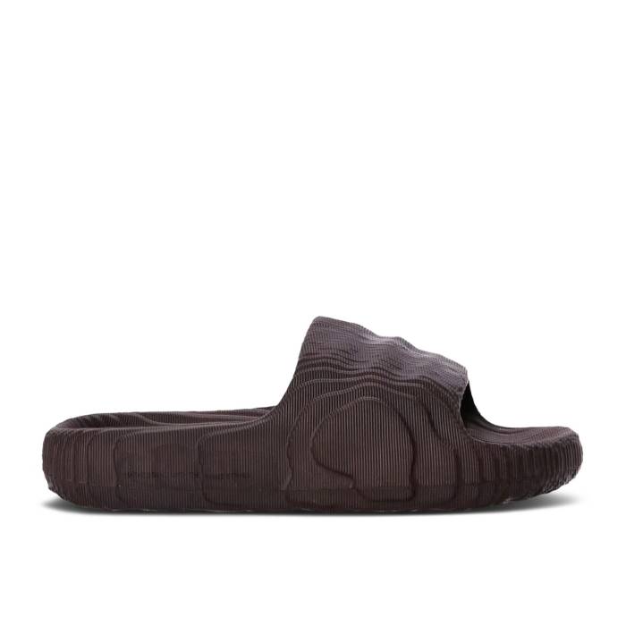 アディダス Adidas 【 Wmns Adilette 22 Slide \u0027Shale Brown\u0027 Women Shale Brown/Core Black/Shale Brown 】 アディレッタ Slide サンダル レディース 赤銅色 赤銅色 中核グループ 黒いこと 黒いこと