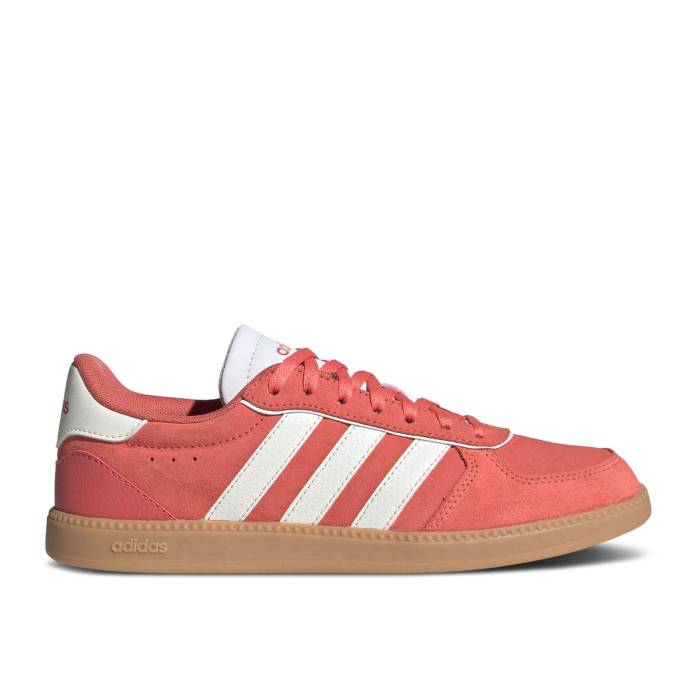 アディダス Adidas 【 Wmns Breaknet Sleek \u0027Preloved Scarlet Gum\u0027 Women Preloved Scarlet/Core White/Cloud White 】 レディース 中核グループ 白いこと 白いこと