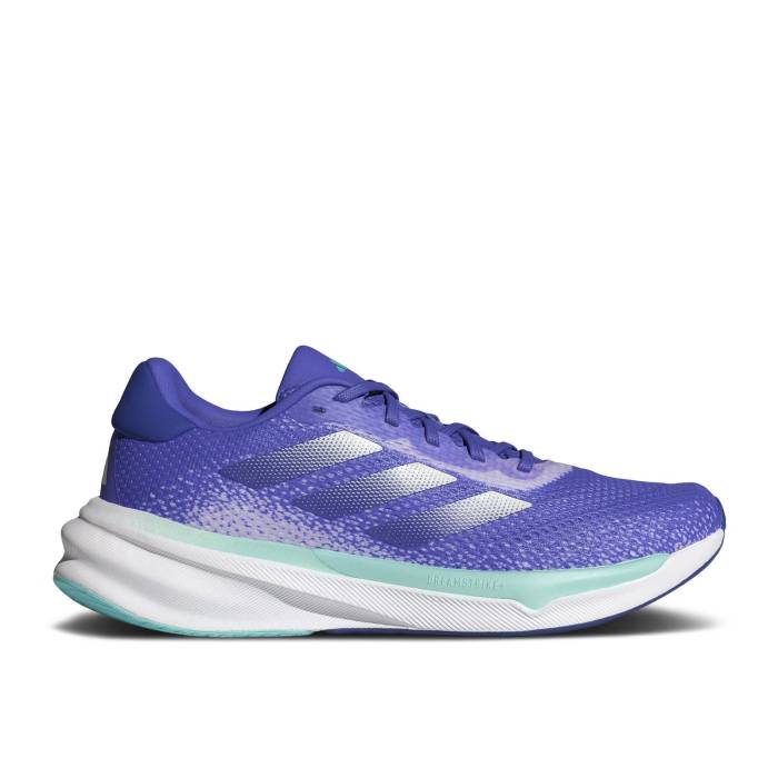 アディダス Adidas 【 Wmns Supernova Stride 'Cobalt Blue Purple Tint' Women Cobalt Blue/Zero Metallic/Purple Tint 】 スーパーノバ・ノヴァ 青色 ブルー Purple 紫・パープル レディース 青色 ブルー ゼロ Purple 紫・パ