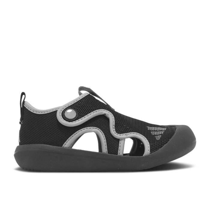アディダス Adidas 【 Altaventure 3.0 C \u0027Black Grey\u0027 Youth Core Black/Grey/Core Black 】 お坊っちゃん キッズ 中核グループ 黒いこと 黒いこと 薄墨色 薄墨色