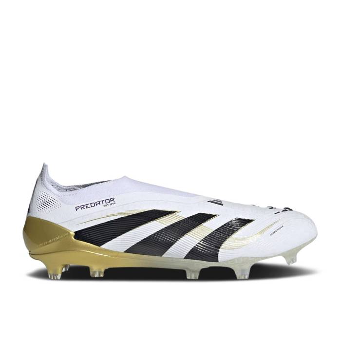 アディダス Adidas 【 Predator Elite Laceless Fg \u0027Road To Glory Pack\u0027 Men Cloud White/Core Black/Gold Metallic 】 プレデター エリート メンズ 白いこと 白いこと 中核グループ 黒いこと 黒いこと ゴールド