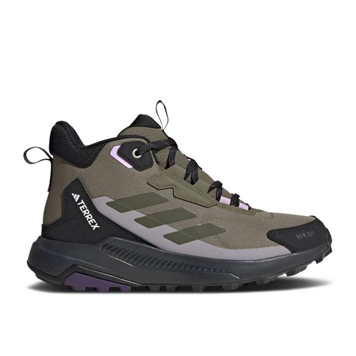 アディダス Adidas 【 Wmns Terrex Anylander Mid Rain.rdy \u0027Olive Strata\u0027 Women Olive Strata/Night Cargo/Core Black 】 ミッド レディース olive オリーブ ナイト爵 積貨委託貨物 中核グループ 黒いこと 黒いこと