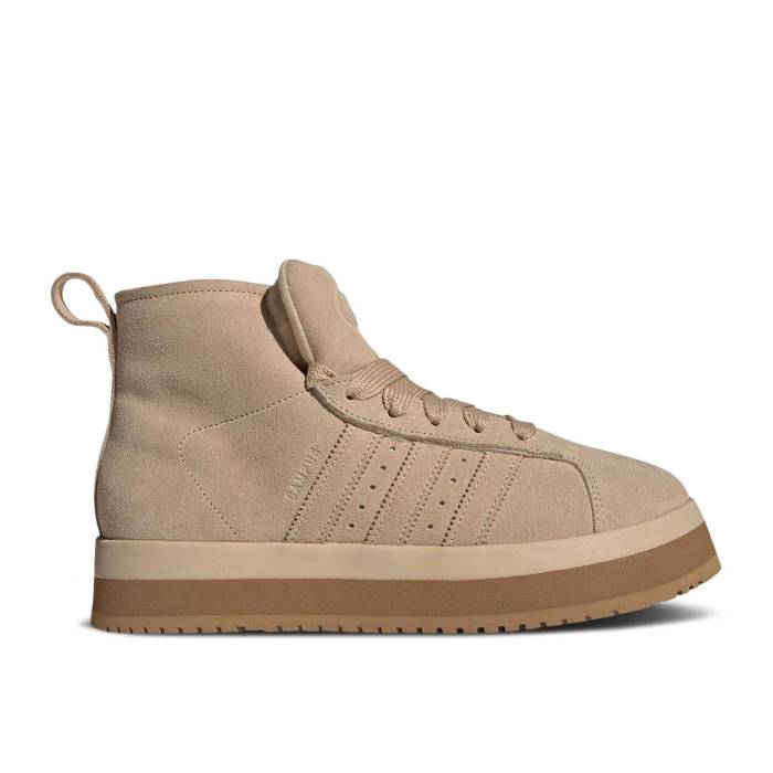 アディダス Adidas 【 Wmns Campus 00S Winter Mid \u0027Magic Beige\u0027 Women Magic Beige/Magic Beige/Gum 】 構内 冬季 ミッド レディース 神通力 ベージュ