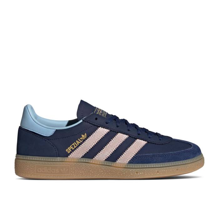 アディダス Adidas 【 Wmns Handball Spezial Dark Blue Wonder Quartz Clear Sky Women Dark Blue/Wonder Quartz/Clear Sky 】 ハンドボール スペシアル 青色 ブルー レディース 青色 ブルー スカイ
