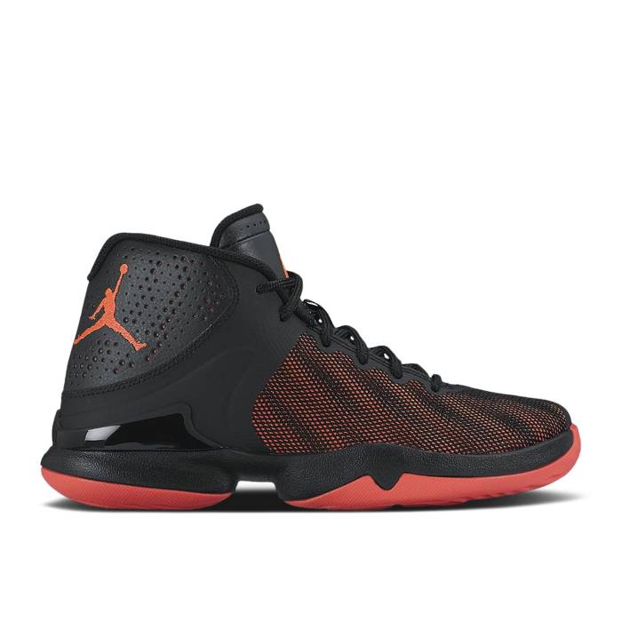 ナイキ エアジョーダン Air Jordan 【 Jordan Super.fly 4 Po \u0027Black Infrared\u0027 Men Black/Infrared 23/Anthracite 】 メンズ 黒いこと 黒いこと
