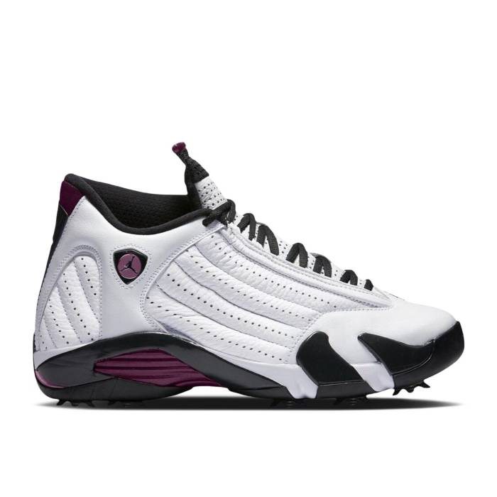 ナイキ エアジョーダン Air Jordan 【 Jordan 14 Retro Golf \u0027Bordeaux\u0027 Men White/Bordeaux/Black 】 レトロ golf ゴルフ メンズ 白いこと 白いこと 黒いこと 黒いこと