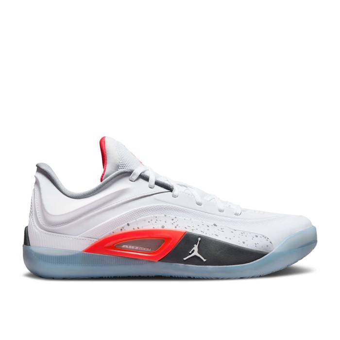 ナイキ エアジョーダン Air Jordan 【 Jordan Zion 4 Pf \u0027Flight\u0027 Men White/Photon Dust/Dark Smoke Grey/Infrared 】 メンズ 白いこと 白いこと 薄墨色 薄墨色