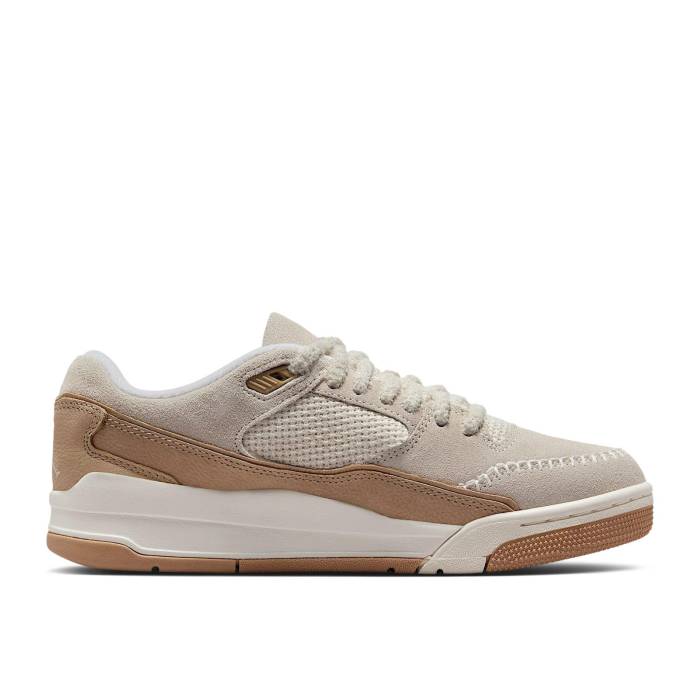 ナイキ エアジョーダン Air Jordan 【 Wmns Jordan Flight Court Se \u0027Light Orewood Brown\u0027 Women Light Orewood Brown/Hemp/Sail 】 Flight 飛翔 厚地の外套 レディース 赤銅色 赤銅色