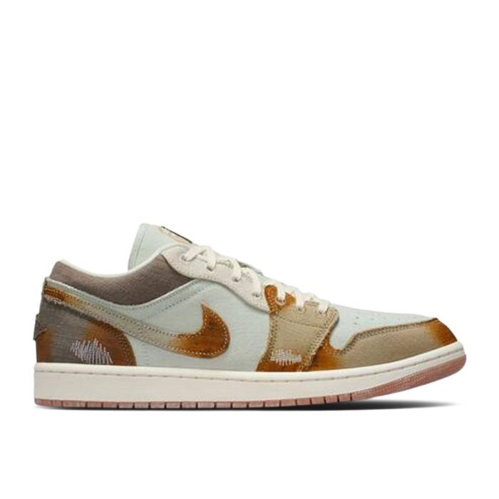 ナイキ エアジョーダン Air Jordan 【 Jordan 1 Low \u0027Sail Light Bone\u0027 Men Multi-Color/Multi-Color/Sail/Light Bone 】 メンズ