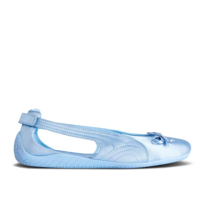バレンシアガ Balenciaga 【 X Wmns Speedcat Ballet Satin \u0027Light Blue\u0027 Women Light Blue 】 繻子 レディース 青碧 青碧