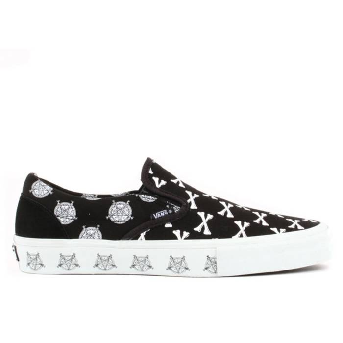 ヴァンズ Vans 【 Slip-On S \u0027Wtaps\u0027 Men Black/Wtaps/Bones 】 slip-on スリッポン メンズ 黒いこと 黒いこと ダブルタップス