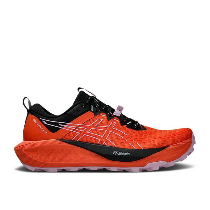 アシックス Asics 【 Wmns Gel Trabuco 13 \u0027Nova Orange\u0027 Women Nova Orange/Light Ube 】 13 サー青少年 レディース orange 橙・オレンジ色