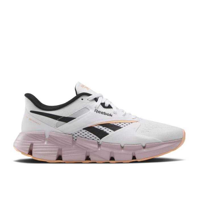 リーボック Reebok 【 Wmns Zig Dynamica 5 \u0027White Ashen Lilac\u0027 Women Footwear White/Ashen Lilac/Core Black 】 Zig ジッグ レディース 白いこと 白いこと 中核グループ 黒いこと 黒いこと