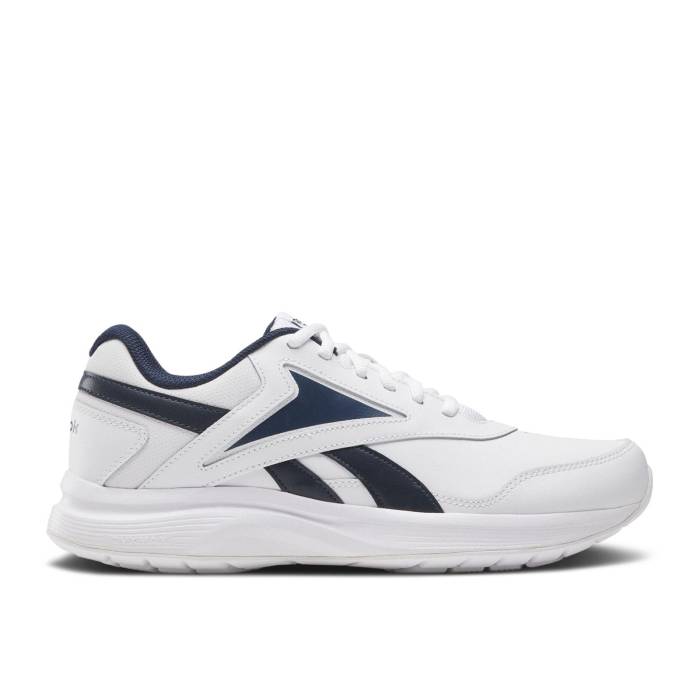 リーボック Reebok 【 Walk Ultra 7 Dmx Max \u0027White Collegiate Navy\u0027 Men Aha White/Collegiate Navy/Collegiate Royal 】 ウォーク ultra ウルトラ マックス メンズ 白いこと 白いこと 紺色 米国海軍