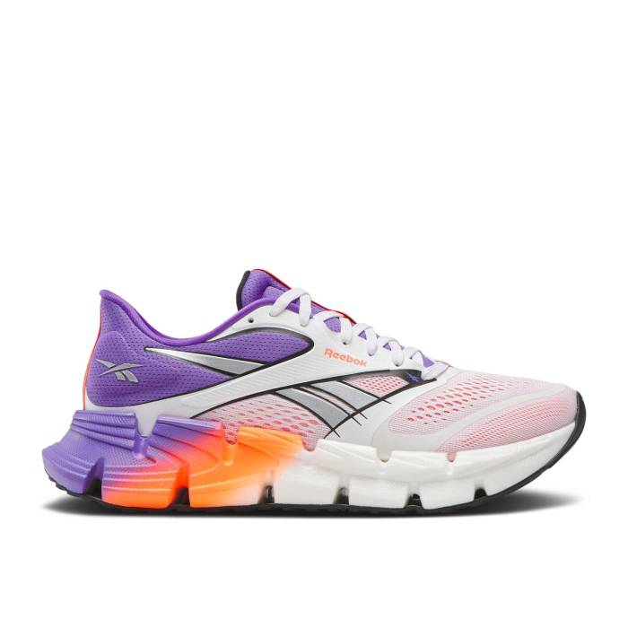 リーボック Reebok 【 Wmns Floatzig 2 \u0027Royal Purple Flash Orange\u0027 Women White/Royal Purple/Flash Orange 】 Purple 紫・パープル レディース 白いこと 白いこと Purple 紫・パープル orange 橙・オレンジ色