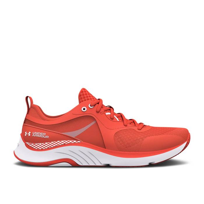 アンダーアーマー Under Armour 【 Wmns Hovr Omnia 'Electric Tangerine' Women Electric Tangerine/White 】 レディース 白色 ホワイト