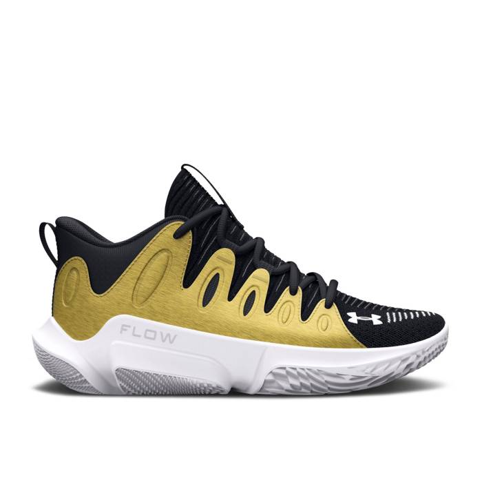 アンダーアーマー Under Armour 【 Wmns Flow Breakthru 4 'Black Metallic Gold' Women Black/Metallic Gold/White 】 フローレス レディース 黒色 ブラック ゴールド 白色 ホワイト