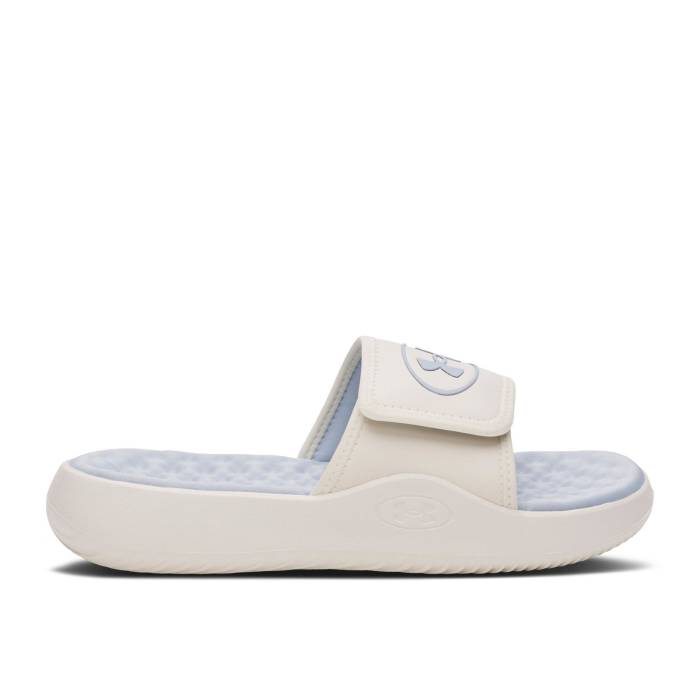 アンダーアーマー Under Armour 【 Wmns Ignite Pro 8 Slide tone Blue Calm Women Stone/Blue Calm 】 イグナイト プロ Slide サンダル 青色 ブルー レディース 青色 ブルー