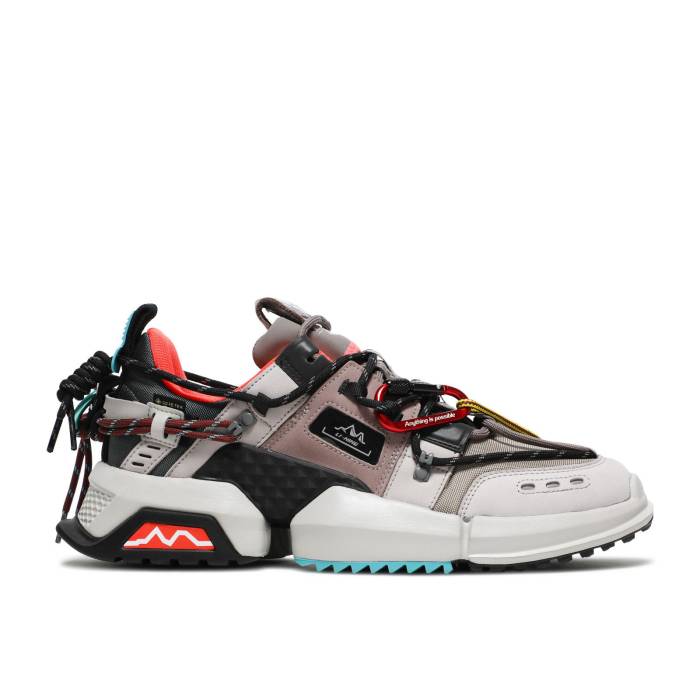 リーニン Li-Ning 【 Titan Gore-Tex \u0027Grey\u0027 Men White/Bait Grey/Coal Grey/Turbulence Grey 】 ゴアテックス メンズ 白いこと 白いこと ベイト 薄墨色 薄墨色