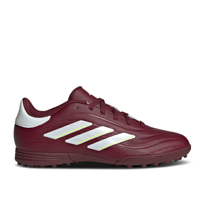 アディダス Adidas 【 Copa Pure 2 League Tf J 'Energy Citrus Pack' Youth Shadow Red/Cloud White/Team Solar Yellow 】 ピュア キッズ ベビー マタニティ キッズファッション 靴 スニーカー ジュニア キッズ シャドー・画像