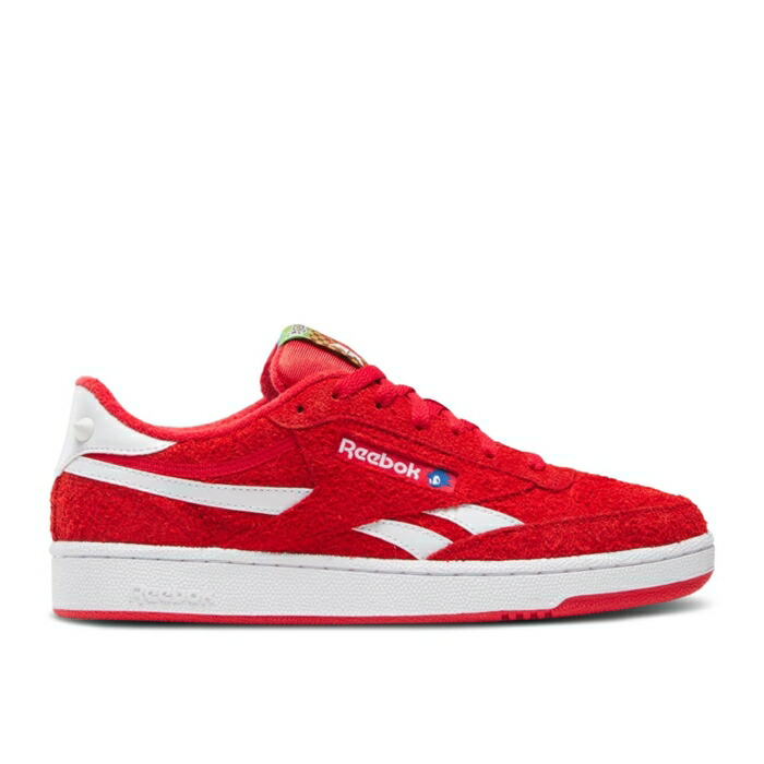 リーボック Reebok 【 Sonic The Hedgehog 3 X Club C Revenge 'Knuckles' Men Red/White/Red 】 クラブ 靴 メンズ靴 スニーカー メンズ Red 赤・レッド 白色 ホワイト画像