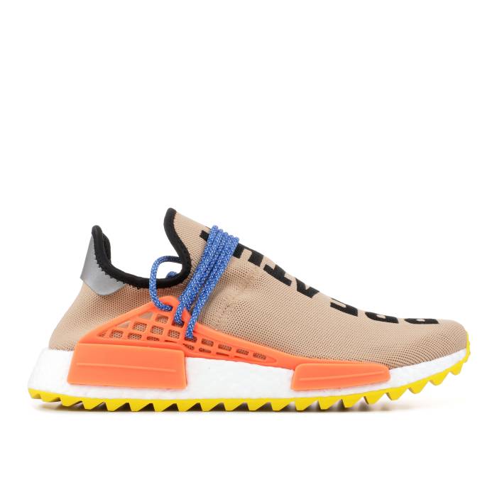 アディダス Adidas 【 Pharrell X Nmd Trail \u0027Human Race\u0027 Men Pale Nude/Core Black/Yellow 】 NMD メンズ 中核グループ 黒いこと 黒いこと yellow 黄味がかった・黄色