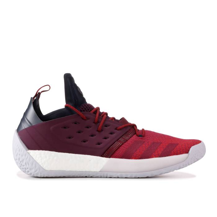 アディダス Adidas 【 Harden Vol. 2 \u0027Ignite\u0027 Men Bold Red/Light Solid Grey 】 ハーデン メンズ Red 赤・赤いこと 益荒男 薄墨色 薄墨色