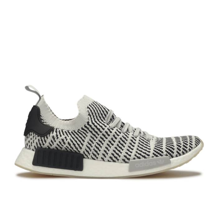 アディダス Adidas 【 Nmd_R1 Stlt Primeknit 'Grey' Men Grey/Grey/Core Black 】 メンズ 灰色 グレー コア 黒色 ブラック｜スニケス