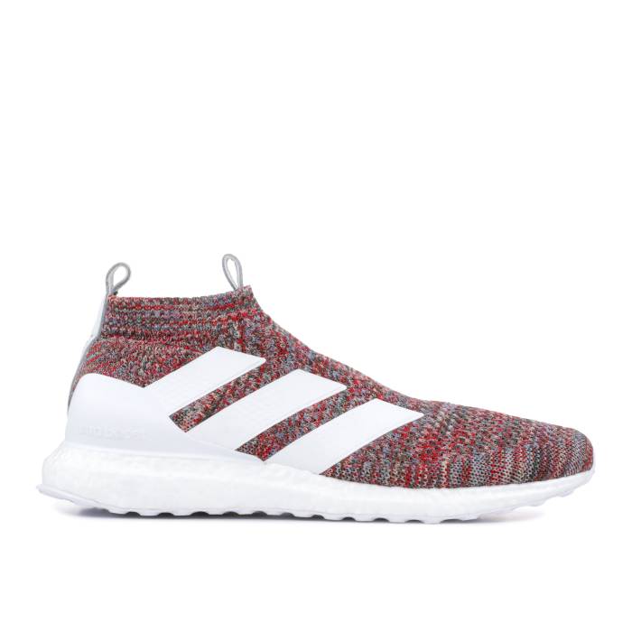 アディダス Adidas 【 Kith X Copa Ace 16+ Purecontrol Ultraboost \u0027Golden Goal Pack\u0027 Men Footwear White/Core Navy/Red 】 はやりっ子 メンズ 白いこと 白いこと 中核グループ 紺色 米国海軍 Red 赤・赤いこと メンズ靴-スニーカー