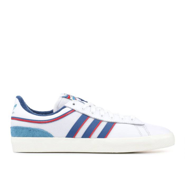 アディダス Adidas 【 Alltimers X Campus Vulc \u0027White\u0027 Men Footwear White/Core Blue/Scarlet 】 構内 メンズ 白いこと 白いこと 中核グループ 青碧 青碧