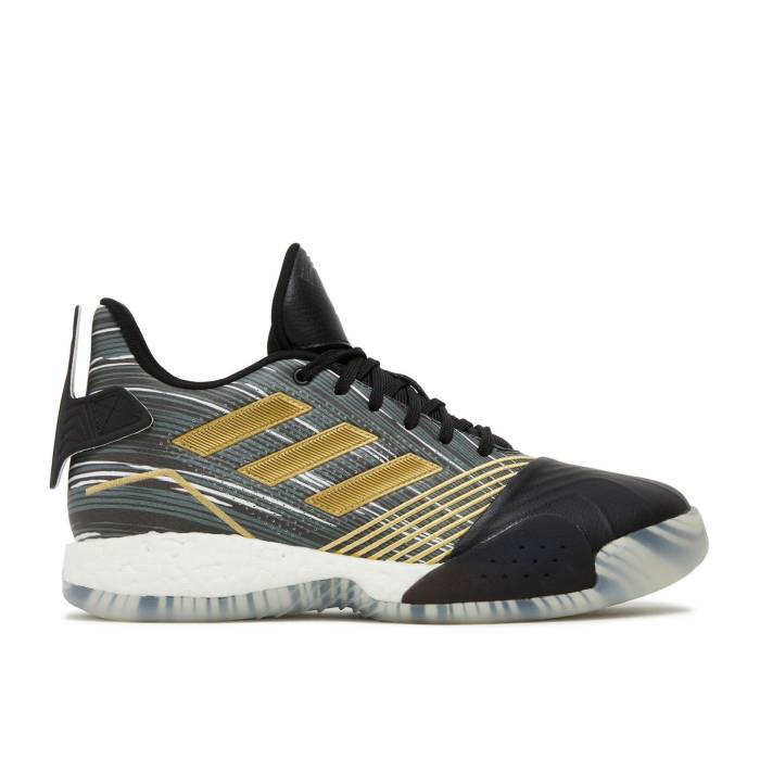 アディダス Adidas 【 T-Mac Millenium Black Gold Men Core Black/Gold Metallic/Solid Grey 】 メンズ コア 黒色 ブラック ゴールド ソリッド 灰色 グレー