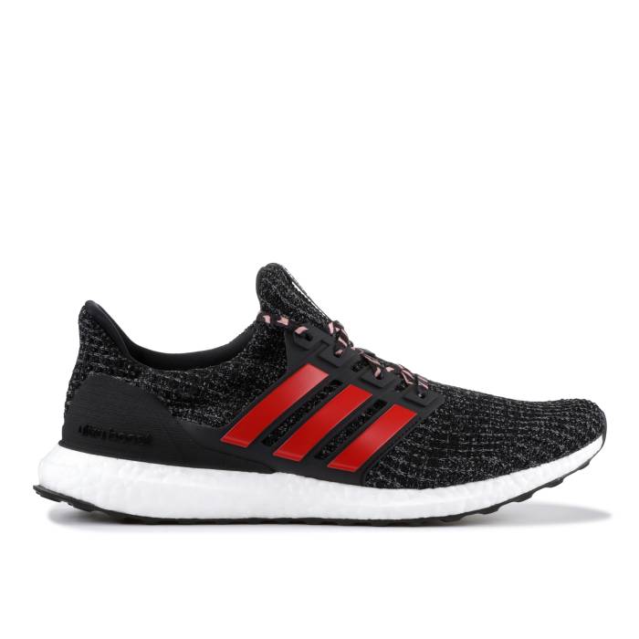 アディダス Adidas 【 Ren Zhe X Ultraboost 4.0 \u0027Chinese New Year\u0027 Men Core Black/Scarlet/Grey Three 】 メンズ 中核グループ 黒いこと 黒いこと 薄墨色 薄墨色