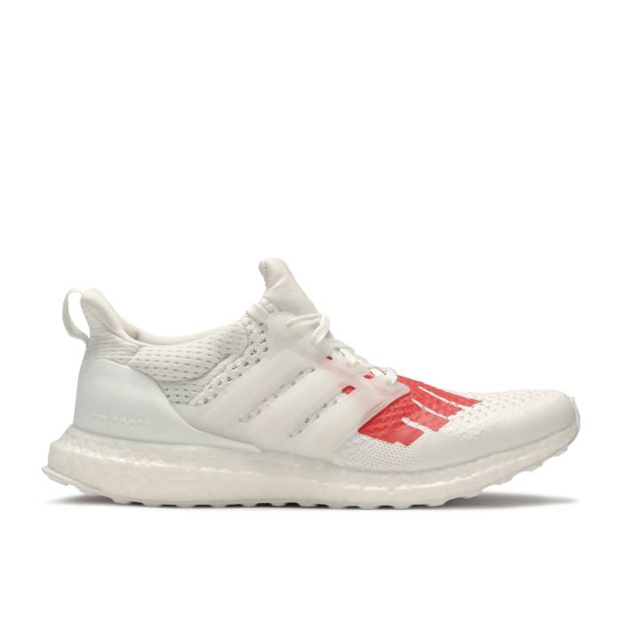 アディダス Adidas 【 Undefeated X Ultraboost 1.0 \u0027Stars And Stripes\u0027 Men Core White/Scarlet/Core White 】 アンディフィーテッド メンズ 中核グループ 白いこと 白いこと