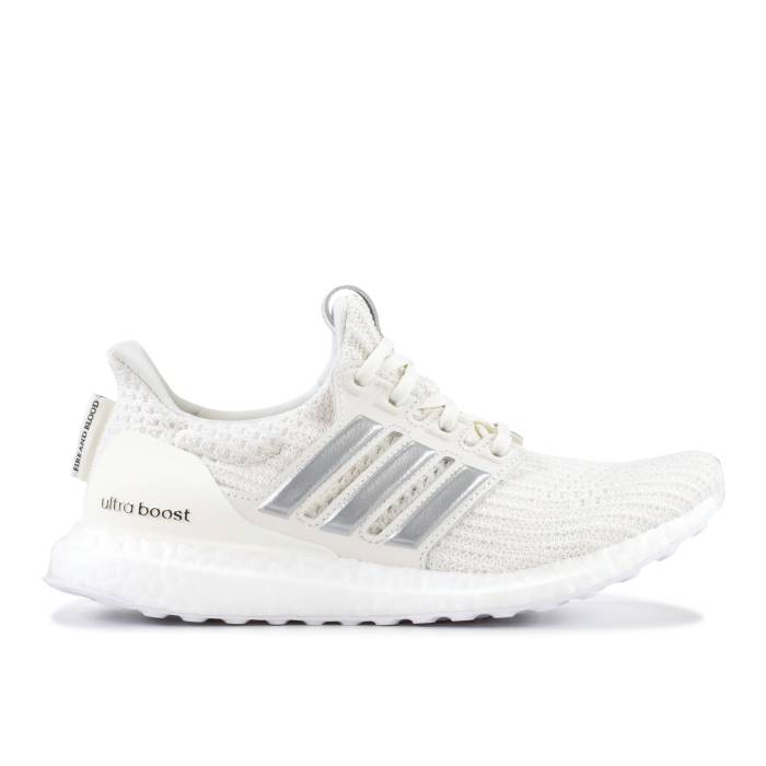 アディダス Adidas 【 Game Of Thrones X Wmns Ultraboost 4.0 \u0027House Targaryen\u0027 Women White/Silver/Whire 】 Game 取り組み レディース 白いこと 白いこと Silver しろがね色・しろがね色