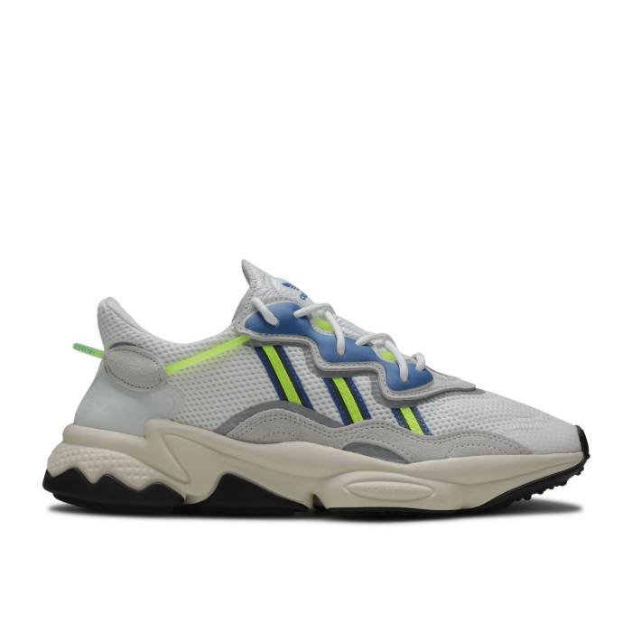アディダス Adidas 【 Ozweego olar Yellow Men Cloud White/Grey One/Solar Yellow 】 メンズ 白色 ホワイト 灰色 グレー yellow 黄色・イエロー