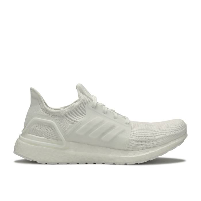 アディダス Adidas 【 Ultraboost 19 Triple White Men Footwear White/Footwear White/Core Black 】 メンズ 白色 ホワイト コア 黒色 ブラック