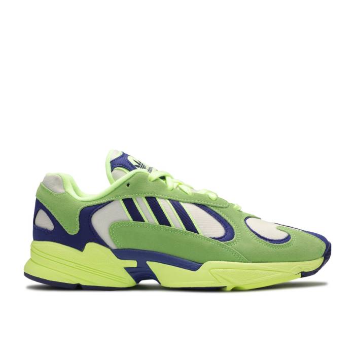 アディダス Adidas 【 Yung-1 \u0027Solar Green\u0027 Men Solar Green/Real Purple/Hi-Res Yellow 】 メンズ green 緑・緑であること レアル Purple 紫・パープル yellow 黄味がかった・黄色