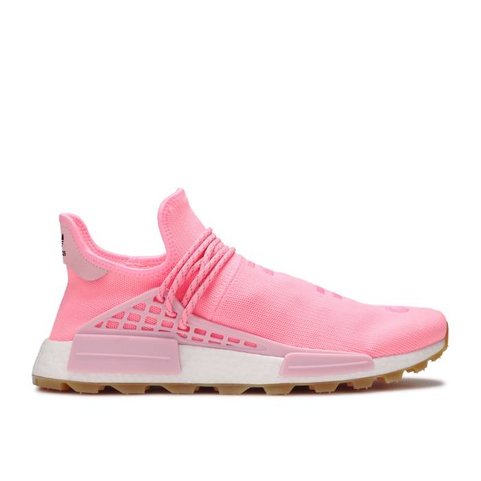 アディダス Adidas 【 Pharrell X Nmd Human Race Trail Prd \u0027Sun Calm\u0027 Men Hyper Pop/Light Pink/Gum 】 NMD メンズ pink サクラ色