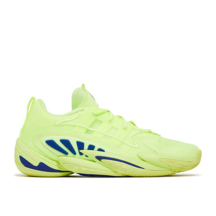 アディダス Adidas 【 Crazy Byw X 2.0 'Hi Res Yellow' Men His Res Yellow/Active Blue 】 クレイジー メンズ yellow 黄色・イエロー 青色 ブルー