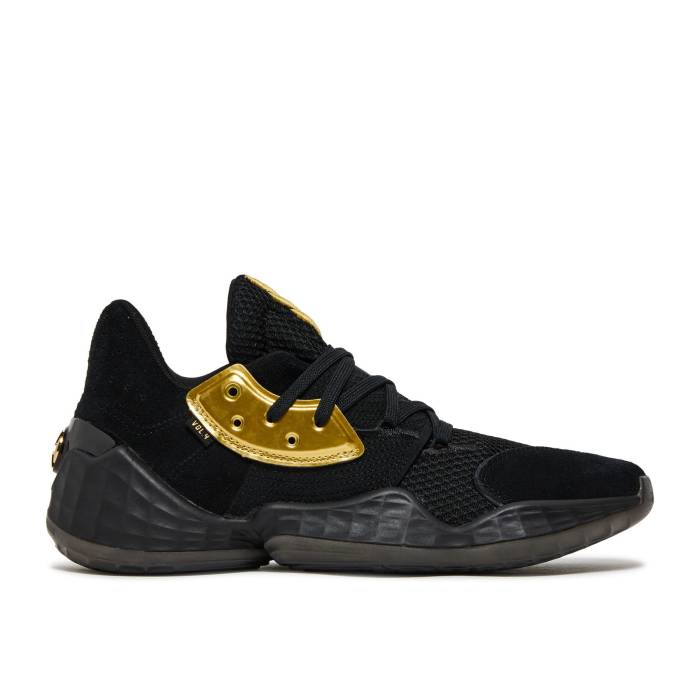 アディダス Adidas 【 Harden Vol. 4 Gold Metallic Men Core Black/Gold Metallic/Core Black 】 ハーデン メンズ コア 黒色 ブラック ゴールド