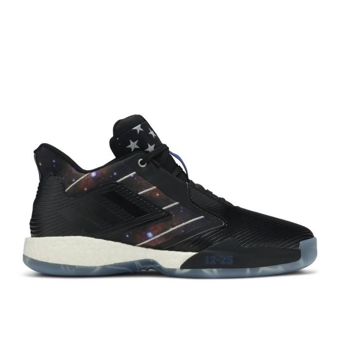 アディダス Adidas 【 T-Mac Millennium 2 'Christmas Gmae' Men Core Black/Royal Blue/Black 】 メンズ コア 黒色 ブラック 青色 ブルー