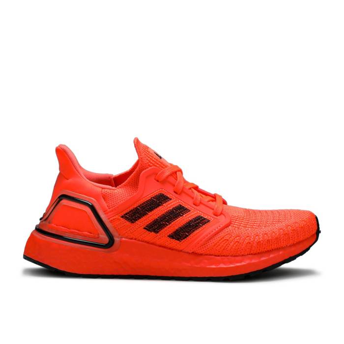 アディダス Adidas 【 Wmns Ultraboost 20 \u0027Signal Coral\u0027 Women Signal Coral/Core Black 】 レディース 中核グループ 黒いこと 黒いこと