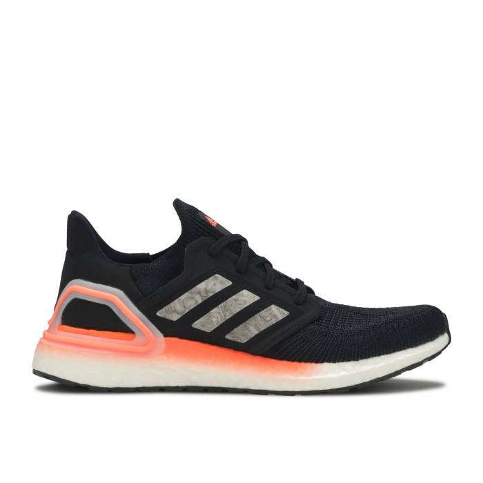 アディダス Adidas 【 Ultraboost 20 ignal Coral Men Core Black/Footwear White/Signal Coral 】 メンズ コア 黒色 ブラック 白色 ホワイト