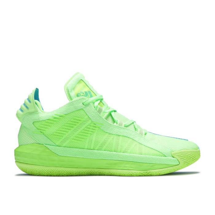 アディダス Adidas 【 Dame 6 \u0027Mcdonald\u0027s All American Game\u0027 Men Signal Green/Bright Cyan/Signal Green 】 メンズ green 緑・緑であること シアン